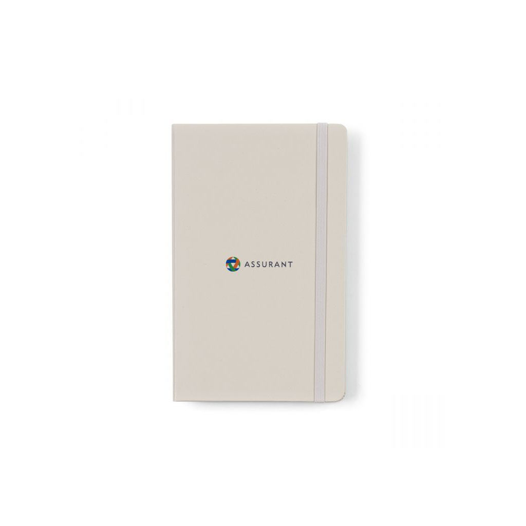 Branded Moleskine Hard Cover Ruled Large Professional Notebook Pearl Grey