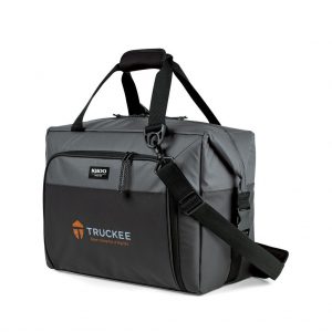 Branded Igloo® Seadrift™ Snap Down Cooler Black - Grey