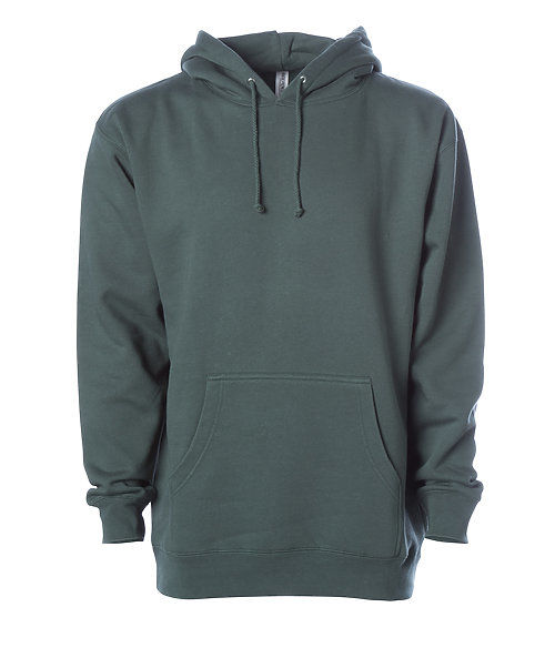 Custom Branded Independent Trading Co Hoodies - Alpine Green