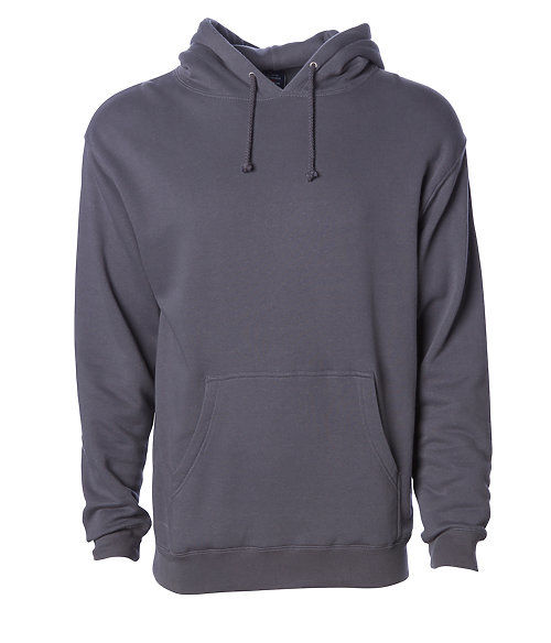 Custom Branded Independent Trading Co Hoodies - Charcoal (Solid)