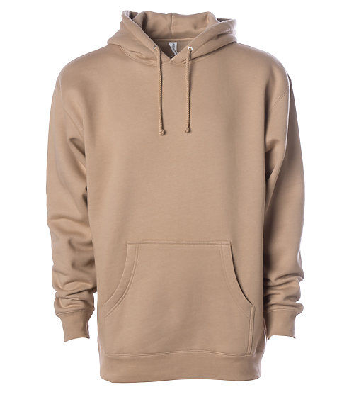 Custom Branded Independent Trading Co Hoodies - Sandstone