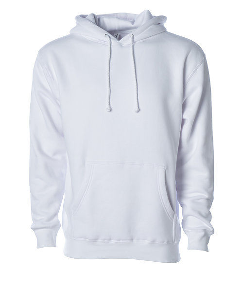 Custom Branded Independent Trading Co Hoodies - White