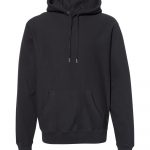 Branded Independent Trading Co. Legend Premium Heavyweight Cross-Grain Hoodie Black