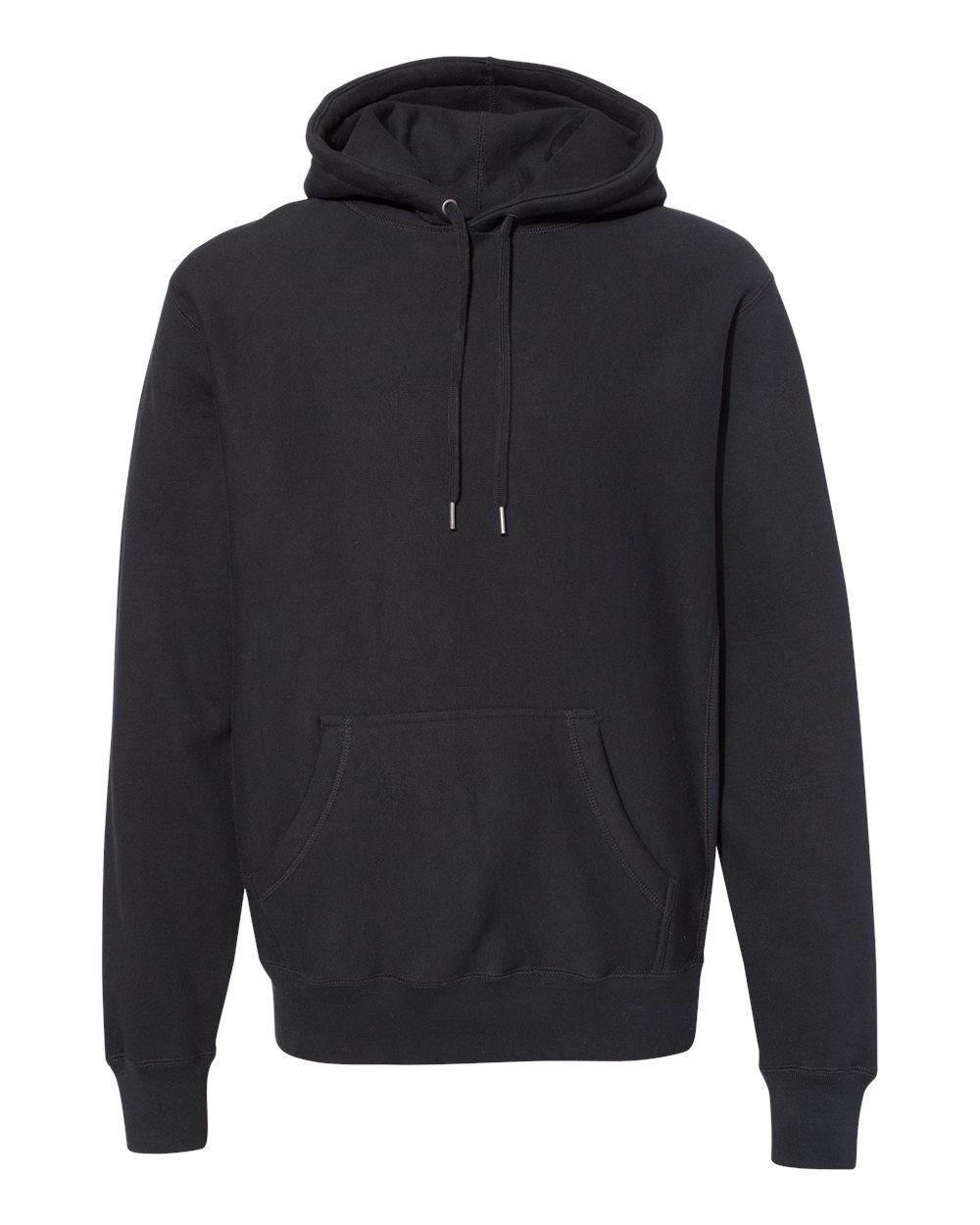 Branded Independent Trading Co. Legend Premium Heavyweight Cross-Grain Hoodie Black