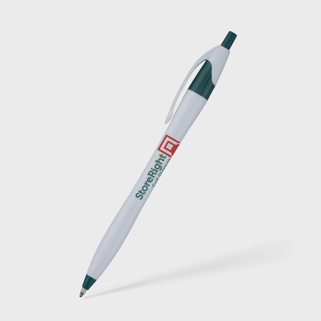 Custom Branded Hub Pen Pens - Green