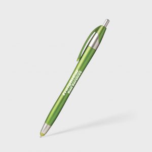 Branded Javalina® Spring Stylus Pen Green