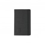 Branded Moleskine Leather Ruled Large Notebook Black