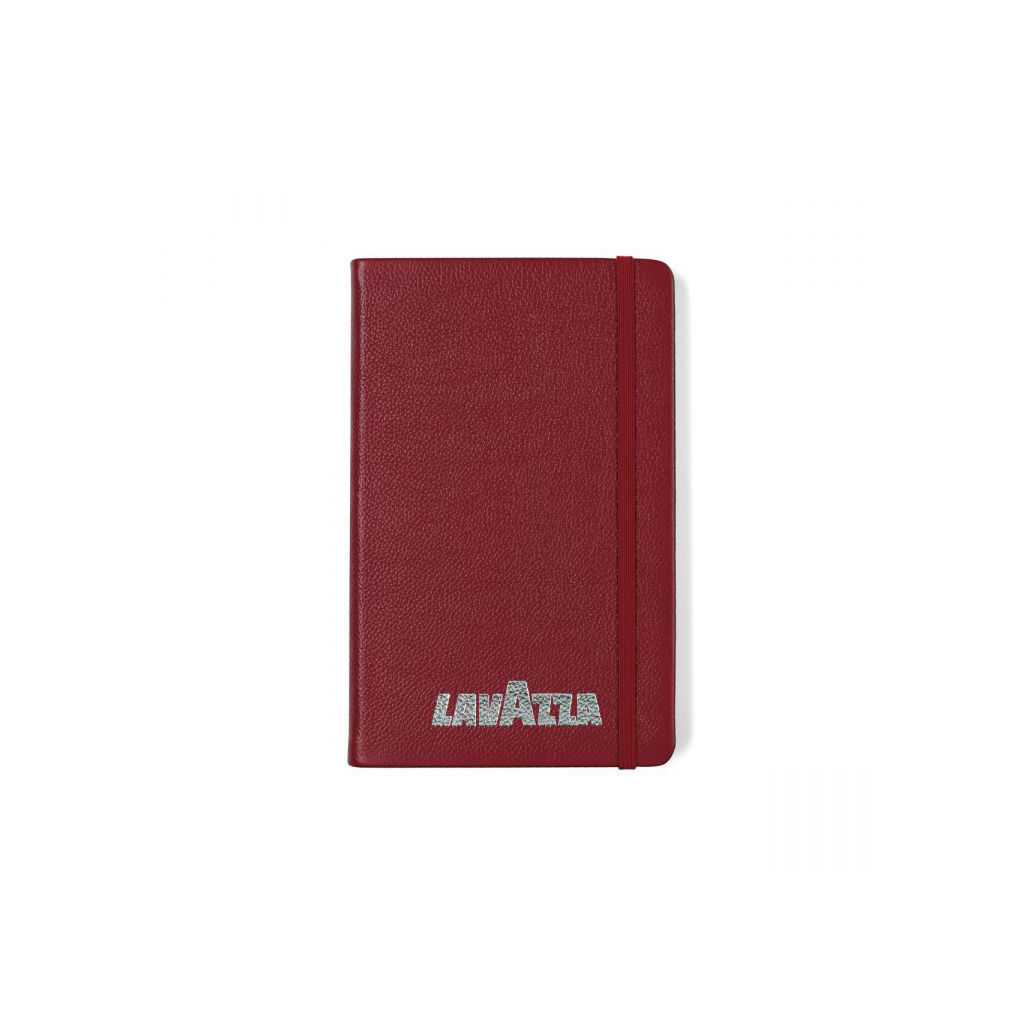 Branded Moleskine Leather Ruled Large Notebook Red