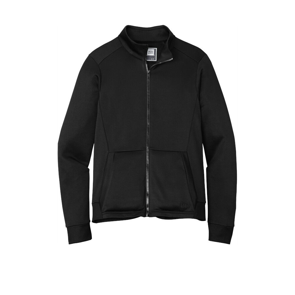 Branded New Era Performance Terry Full-Zip Black