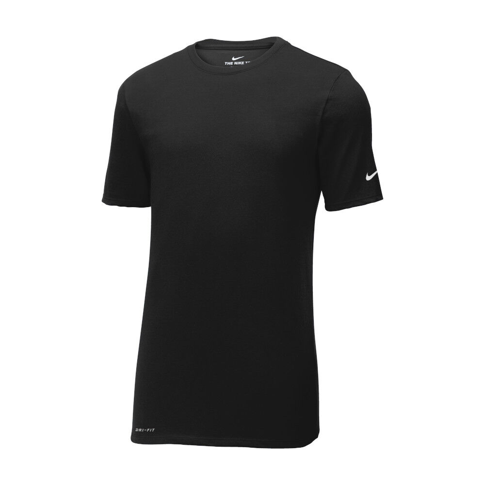 Branded Nike Dri-FIT Cotton/Poly Tee Black