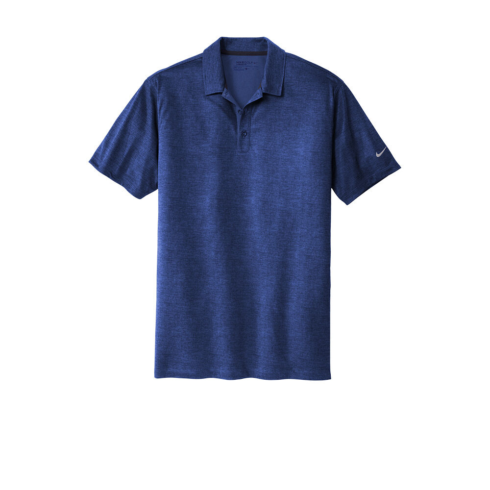 Branded Nike Dri-FIT Crosshatch Polo Old Royal/Marine