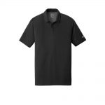 Branded Nike Dri-FIT Hex Textured Polo Black