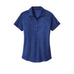 Branded Nike Ladies Dri-FIT Crosshatch Polo Old Royal/Marine