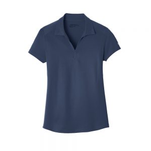 Branded Nike Ladies Dri-FIT Legacy Polo Midnight Navy