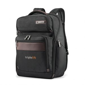 Branded Samsonite Kombi Large Backpack Black - Brown