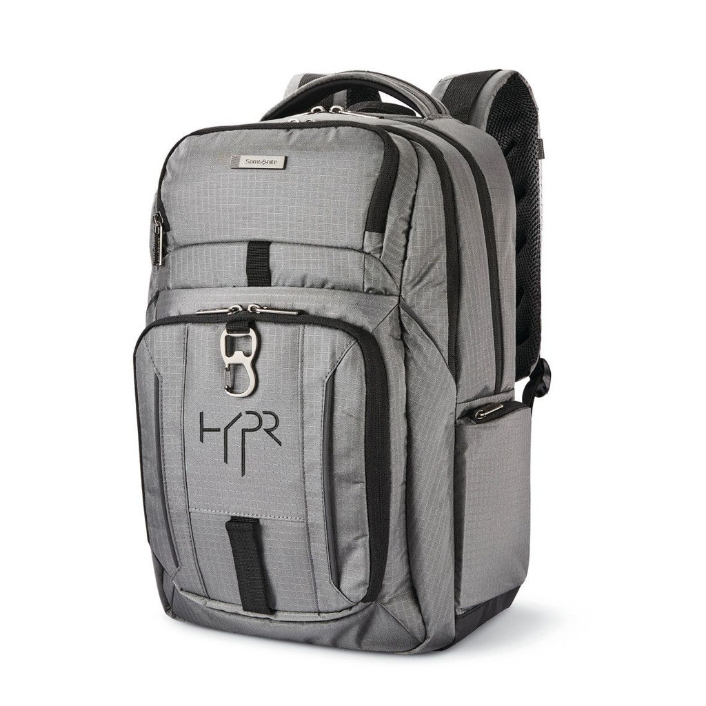 Branded Samsonite Tectonic Easy Rider Computer Backpack Steel Gray