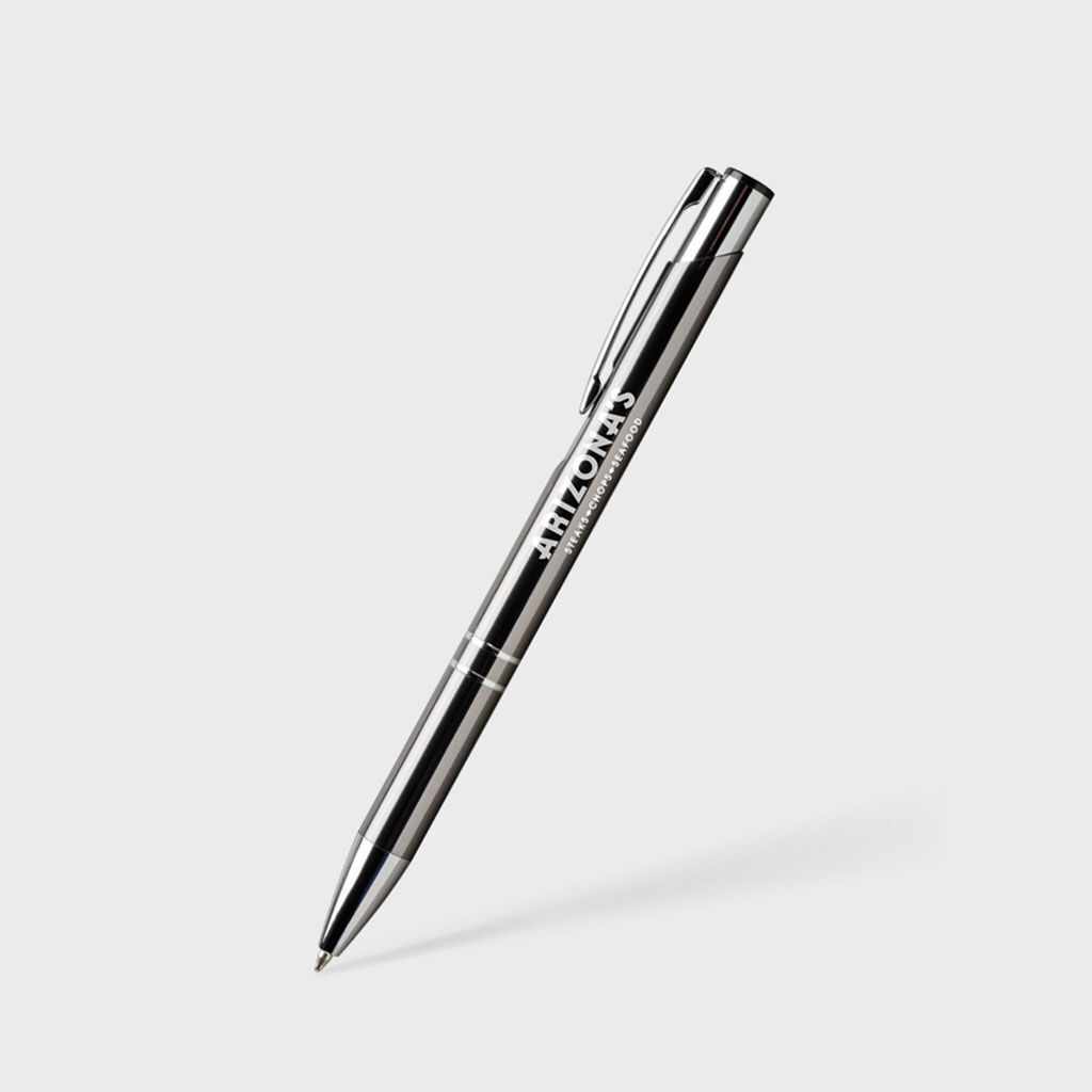 Custom Branded Hub Pen Pens - Gunmetal