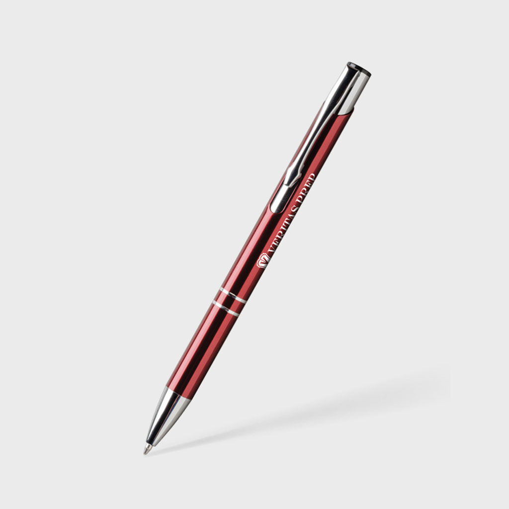 Custom Branded Hub Pen Pens - Red