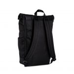 Branded Tuck Laptop Backpack Black