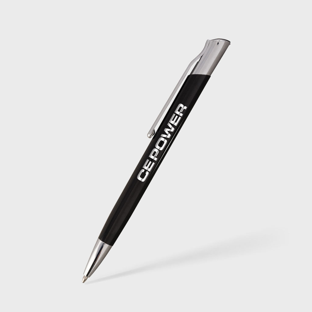 Custom Branded Hub Pen Pens - Black