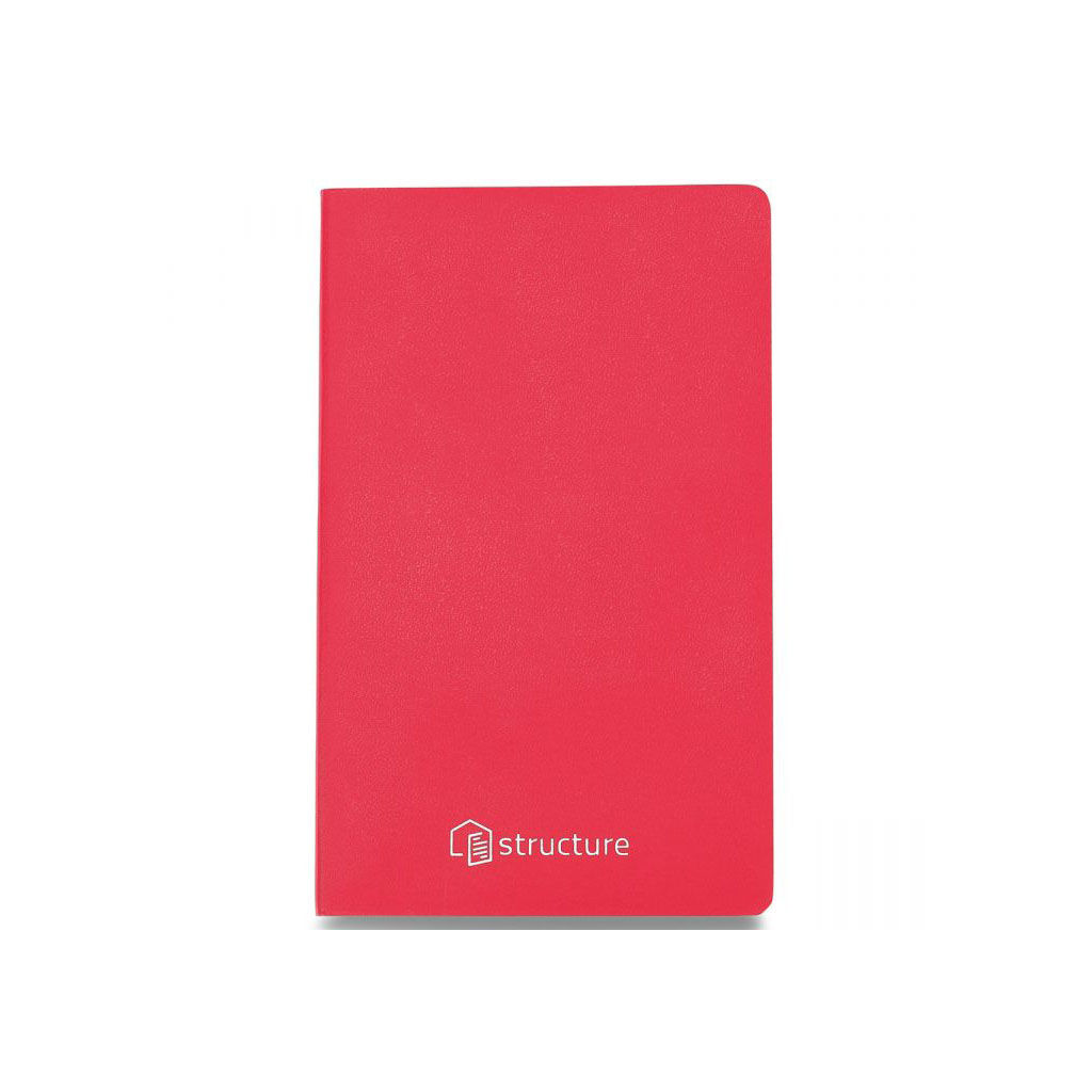 Branded Moleskine Volant Ruled Large Journal Red