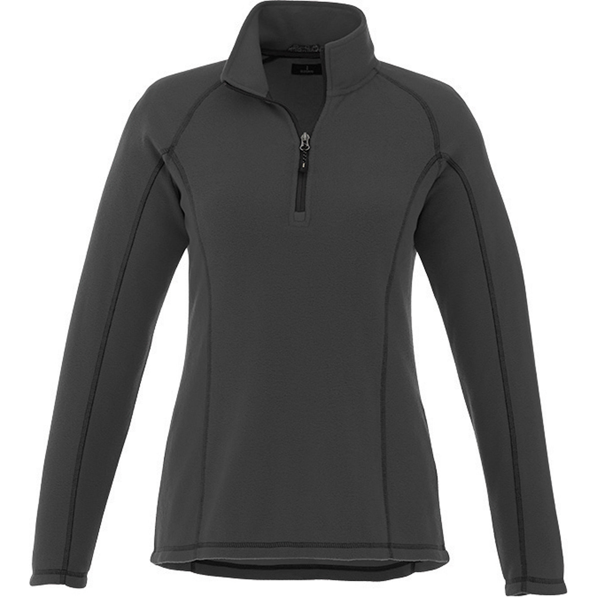 Branded Bowlen Polyfleece Quarter Zip (Female) Grey Storm