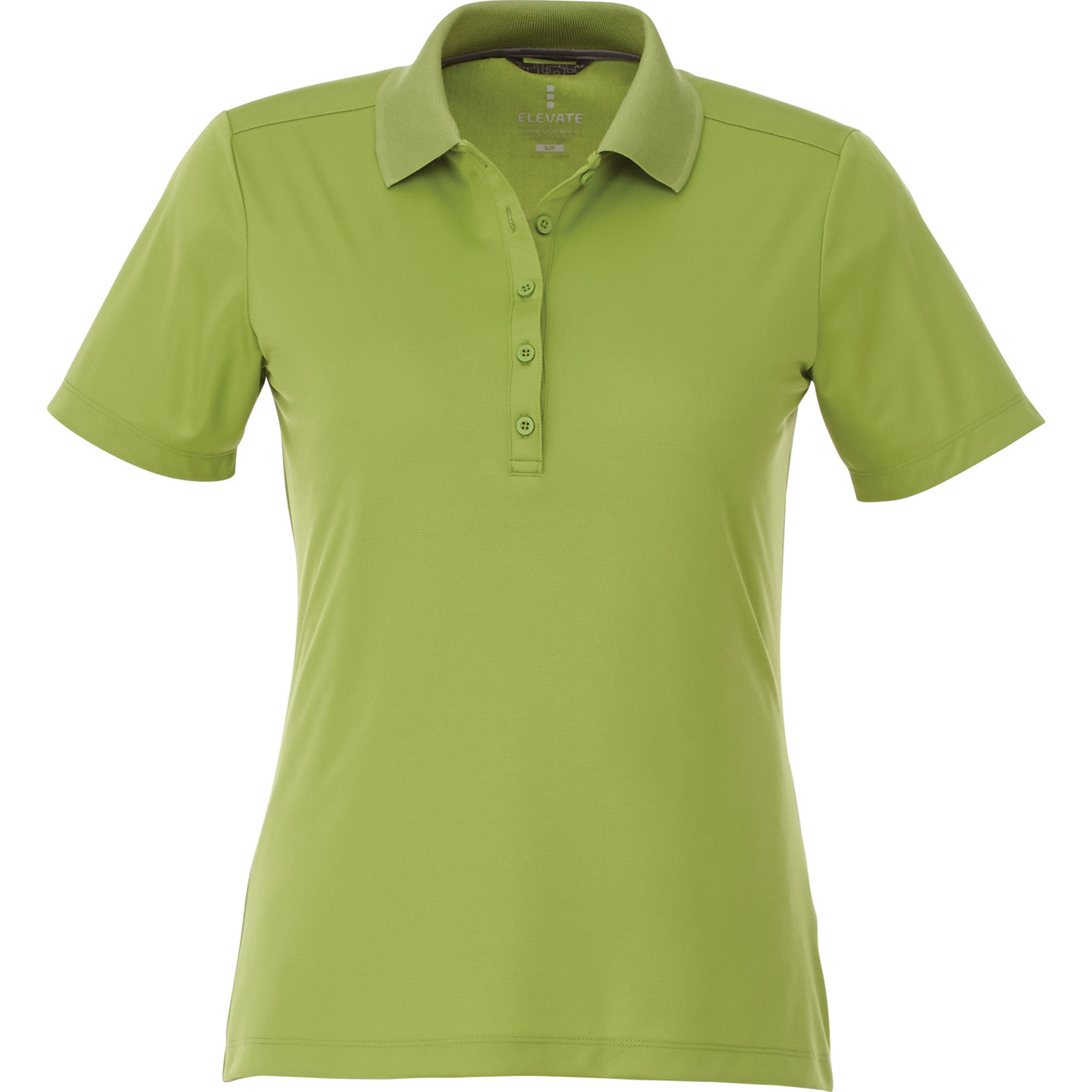 Branded Dade Short Sleeve Polo (Female) Dark Citron Green