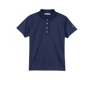 Branded Nike Ladies Tech Basic Dri-FIT Polo Midnight Navy