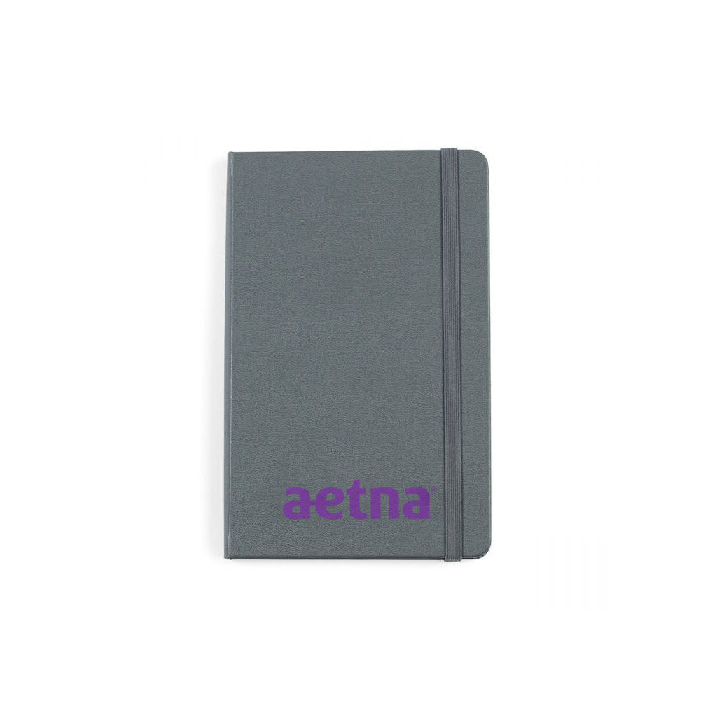 Branded Moleskine Hard Cover Ruled Medium Notebook White