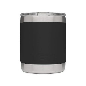 Branded YETI 10oz Rambler Black