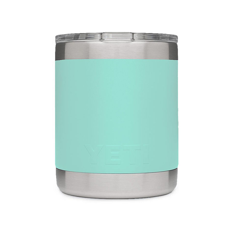 Branded YETI 10oz Rambler Seafoam