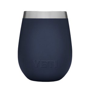 Branded YETI 10oz Wine Tumbler Navy