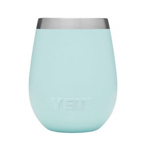 Branded YETI 10oz Wine Tumbler Seafoam