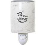 Branded Happywax Outlet Plug-in Wax Warmer Kit White Marble