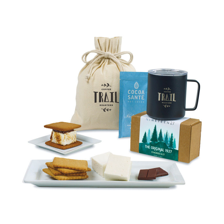 Branded MiiR® Camp & S’mores Gift Set Black Powder