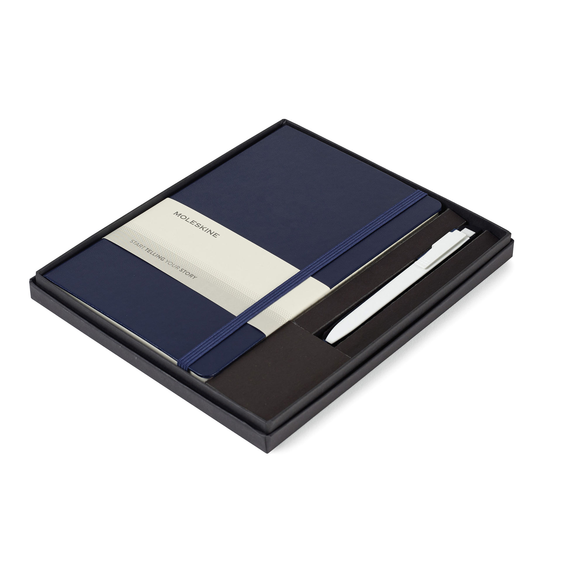 Custom Branded Moleskine Notebooks - Navy Blue