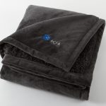 Custom Branded Urban Alpaca Home Throw - Charcoal Gray