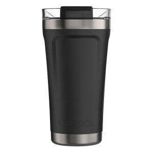 Branded 16 Oz. Otterbox® Elevation® Core Colors Stainless Steel Tumbler Black