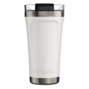 Branded 16 Oz. Otterbox® Elevation® Core Colors Stainless Steel Tumbler White