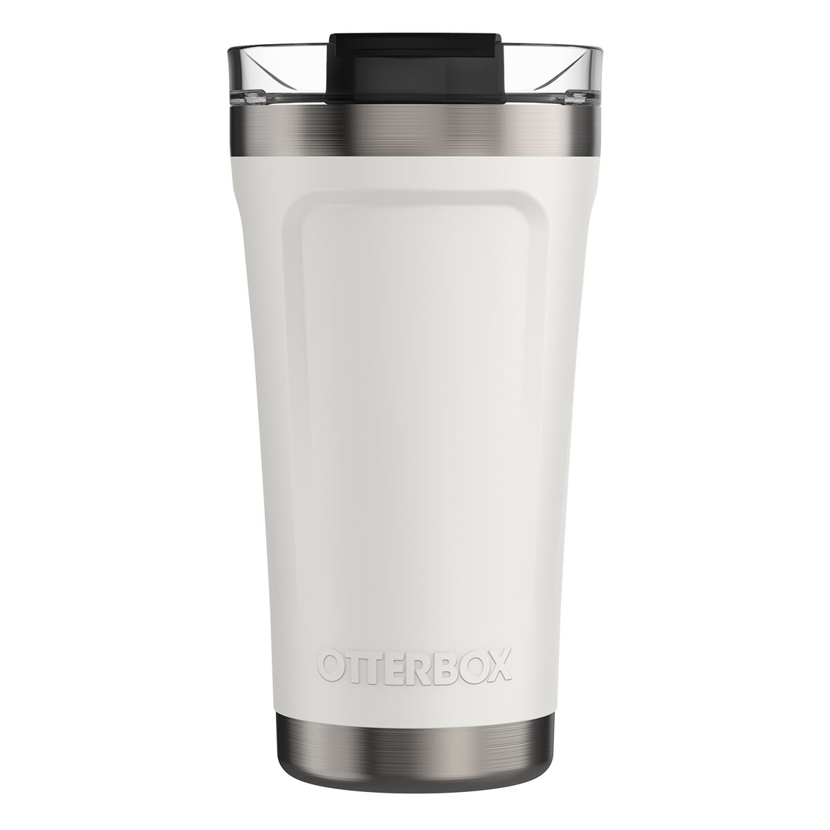 Branded 16 Oz. Otterbox® Elevation® Core Colors Stainless Steel Tumbler White