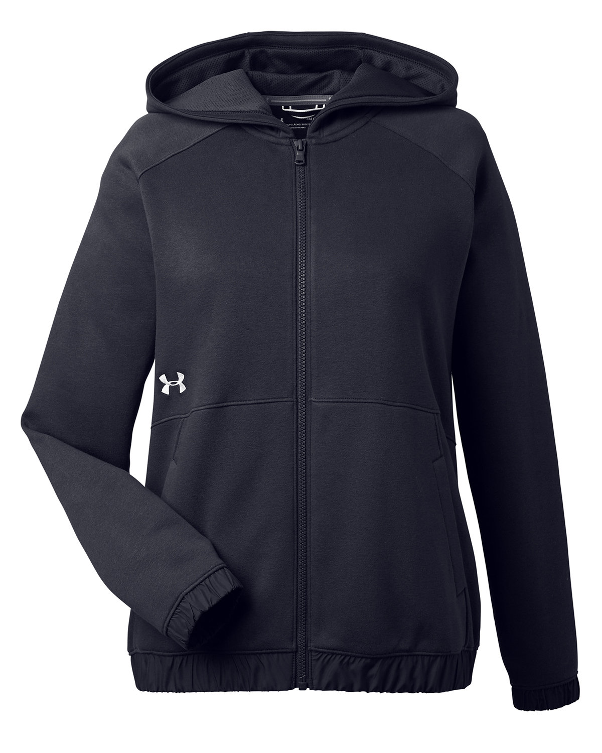 Custom Branded Under Armour Hoodies - Black/White