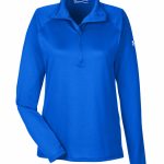 Branded Under Armour Ladies’ UA Tech™ Quarter-Zip Royal/White