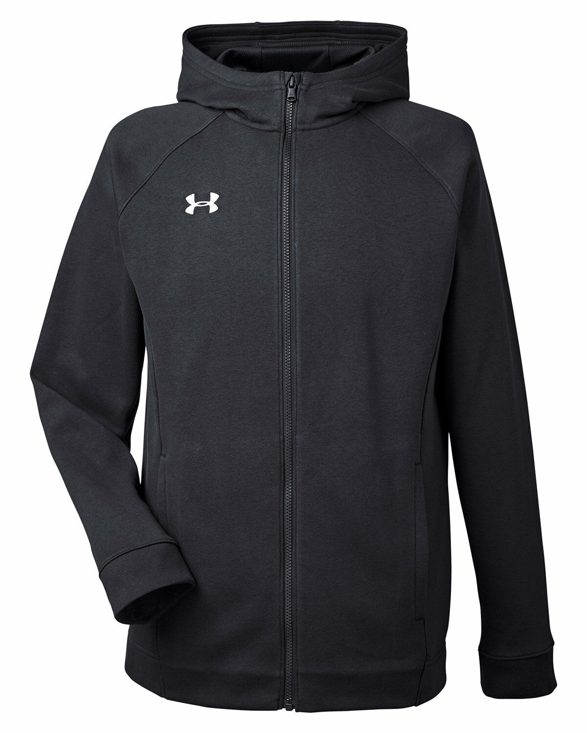 Custom Branded Under Armour Hoodies - Black/White