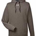 Custom Branded Under Armour Hoodies - Carbon Heather/Grey