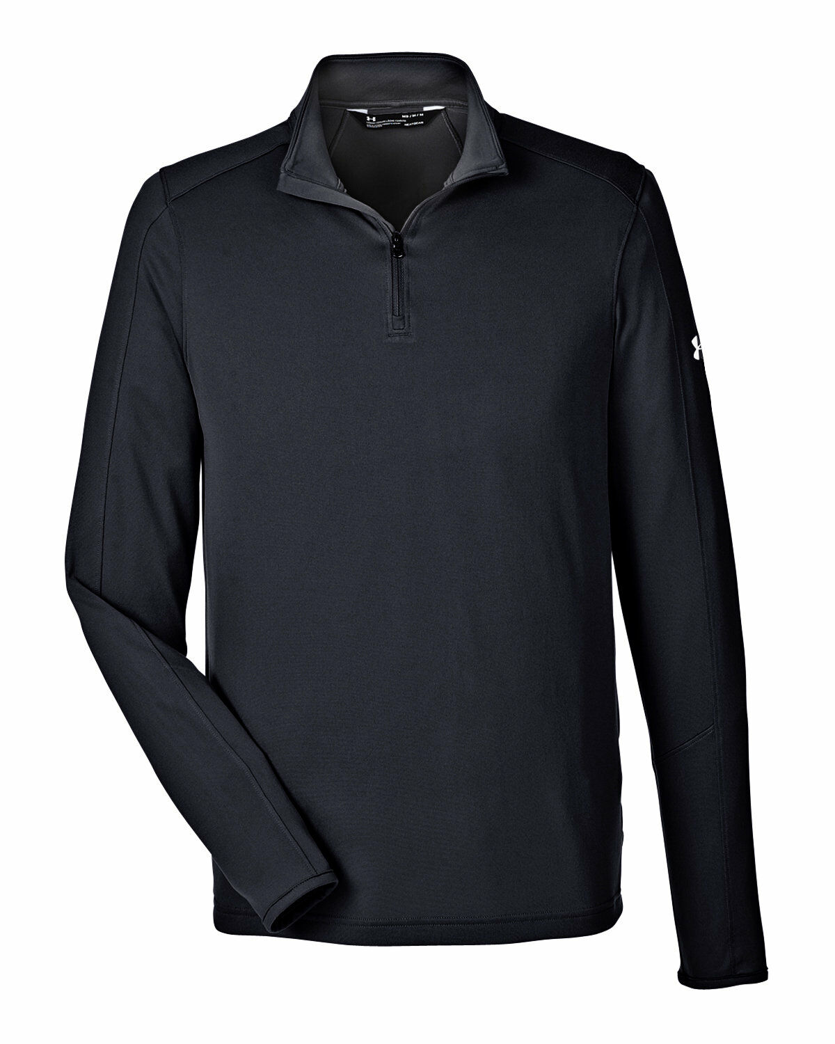 Branded Under Armour Men’s UA Tech™ Quarter-Zip Black/White