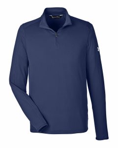 Branded Under Armour Men’s UA Tech™ Quarter-Zip Midnight Navy/White