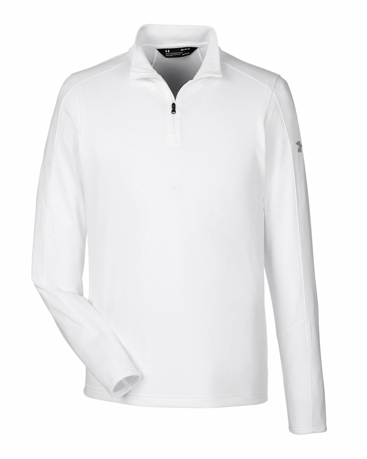 Branded Under Armour Men’s UA Tech™ Quarter-Zip White/Graphite