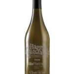 Branded Etched Chardonnay White Wine with No Color Fill Chardonnay