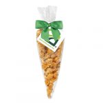 Branded Gourmet Popcorn Cone Bags (large) Cheddar Popcorn