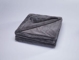 Branded Kanata Aspen Throw Gray